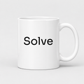 Solve Mug in white