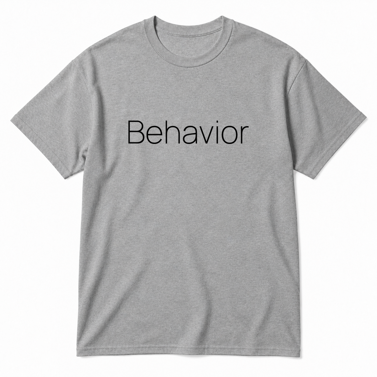 Behavior T-Shirt in gray