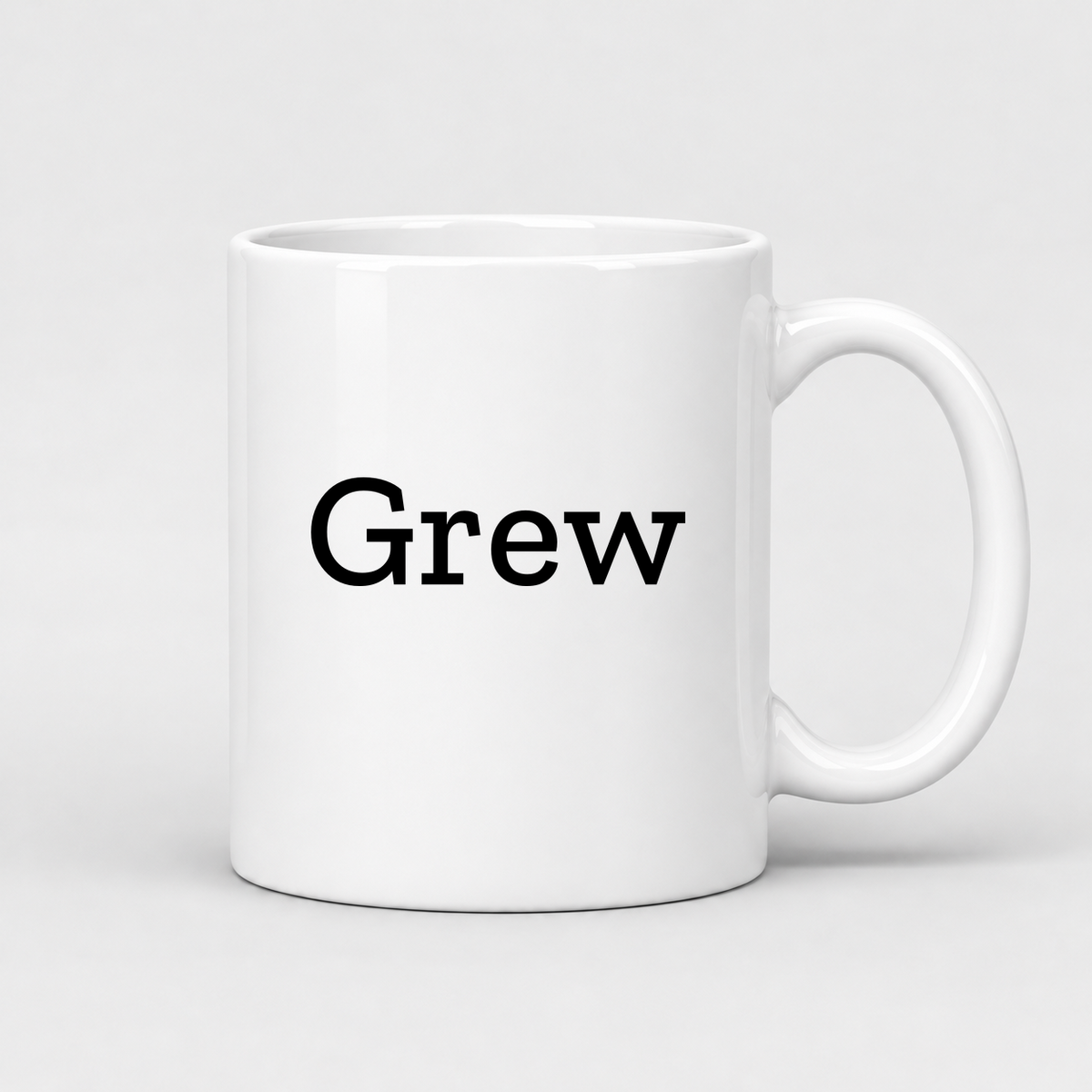 Grew Mug in white