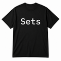 Sets T-Shirt in black