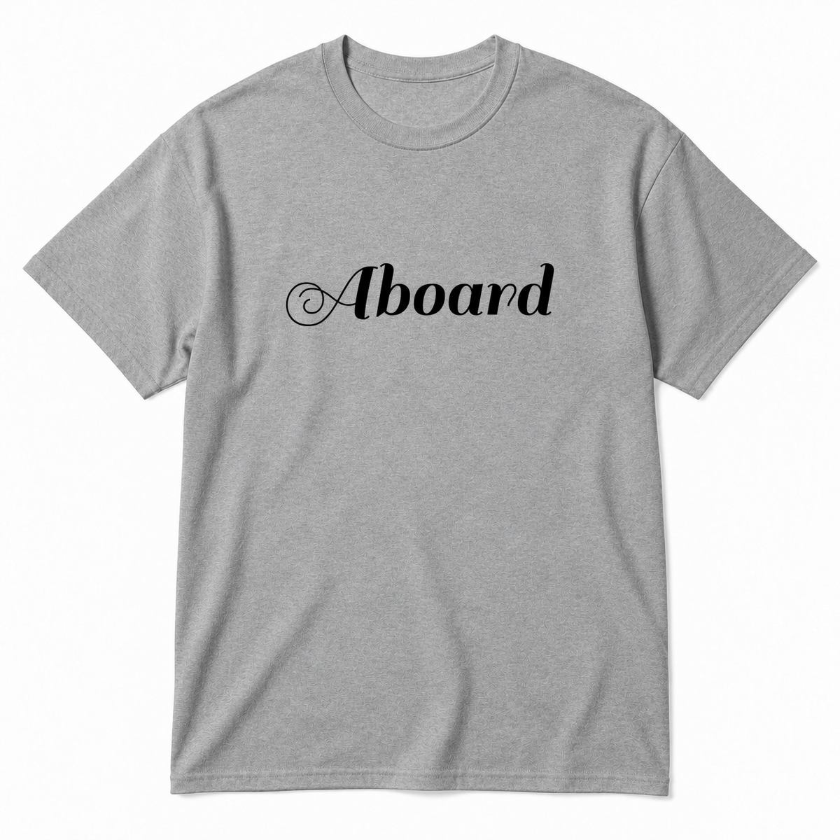 Aboard T-Shirt in gray