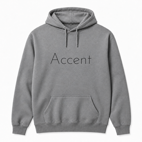 Accent Hoodie in gray