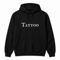 Tattoo Hoodie in black