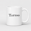 Tattoo Mug in white