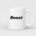 Boost Mug in white
