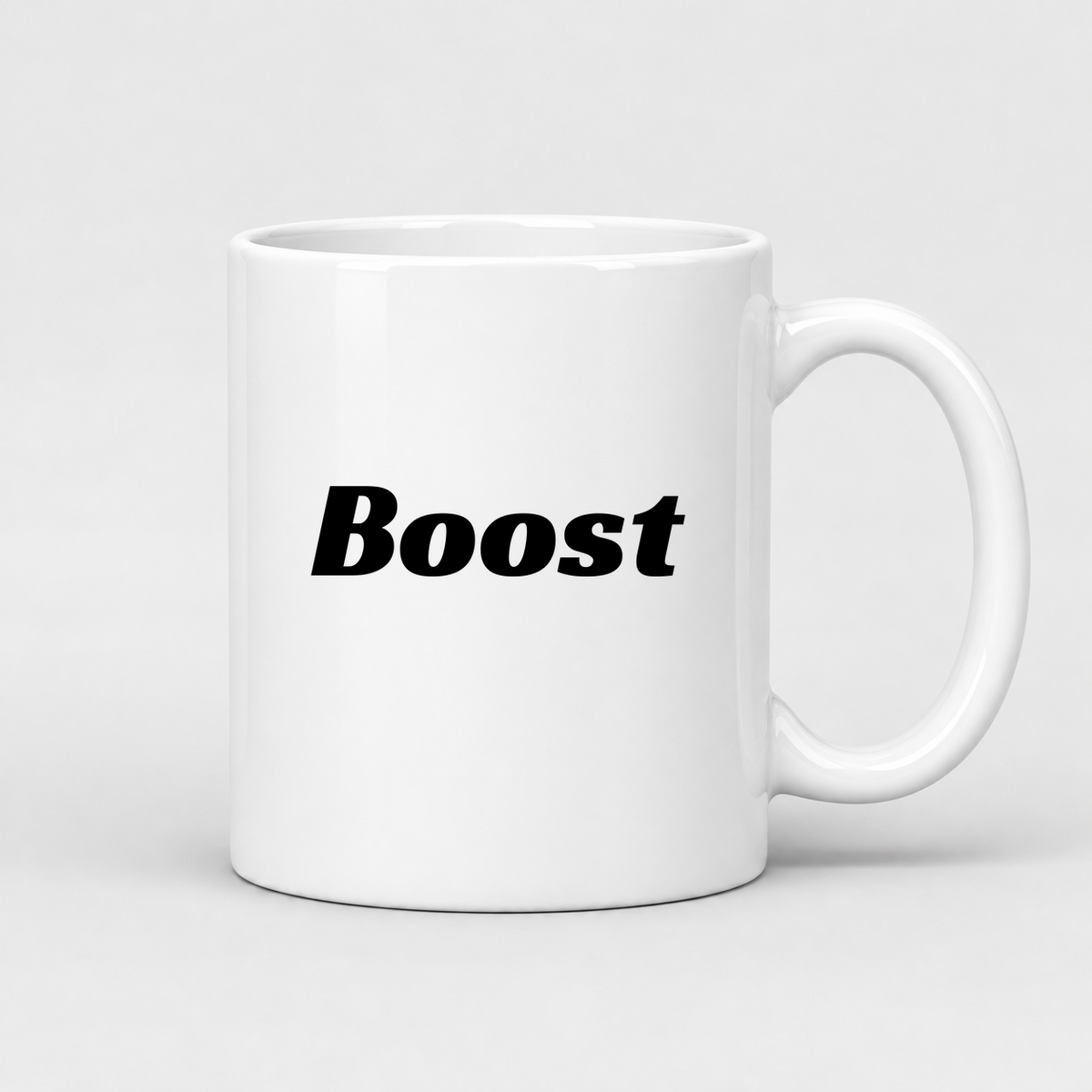 Boost Mug in white