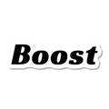 Boost die-cut sticker