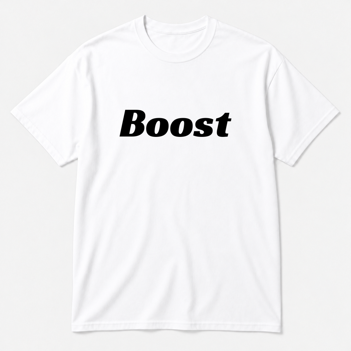 Boost T-Shirt in white