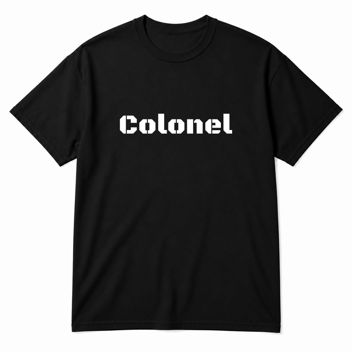 Colonel T-Shirt in black