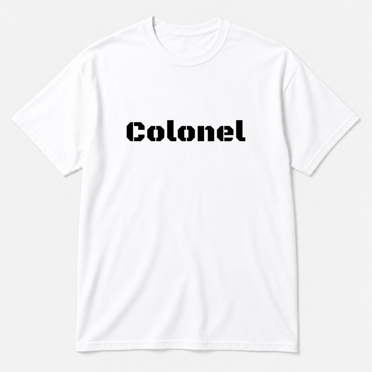 Colonel T-Shirt in white