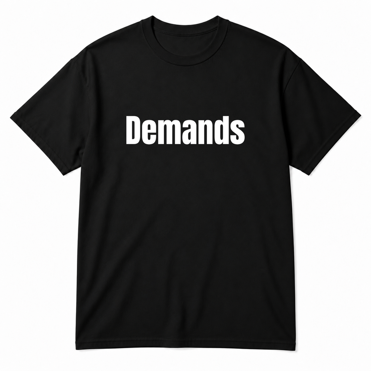 Demands T-Shirt in black