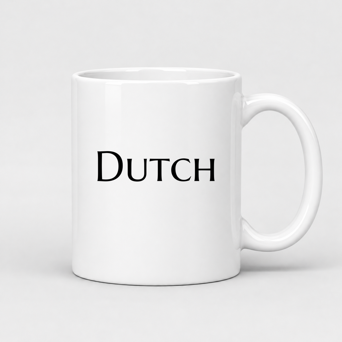 Dutch Mug in white