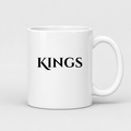 Kings Mug in white