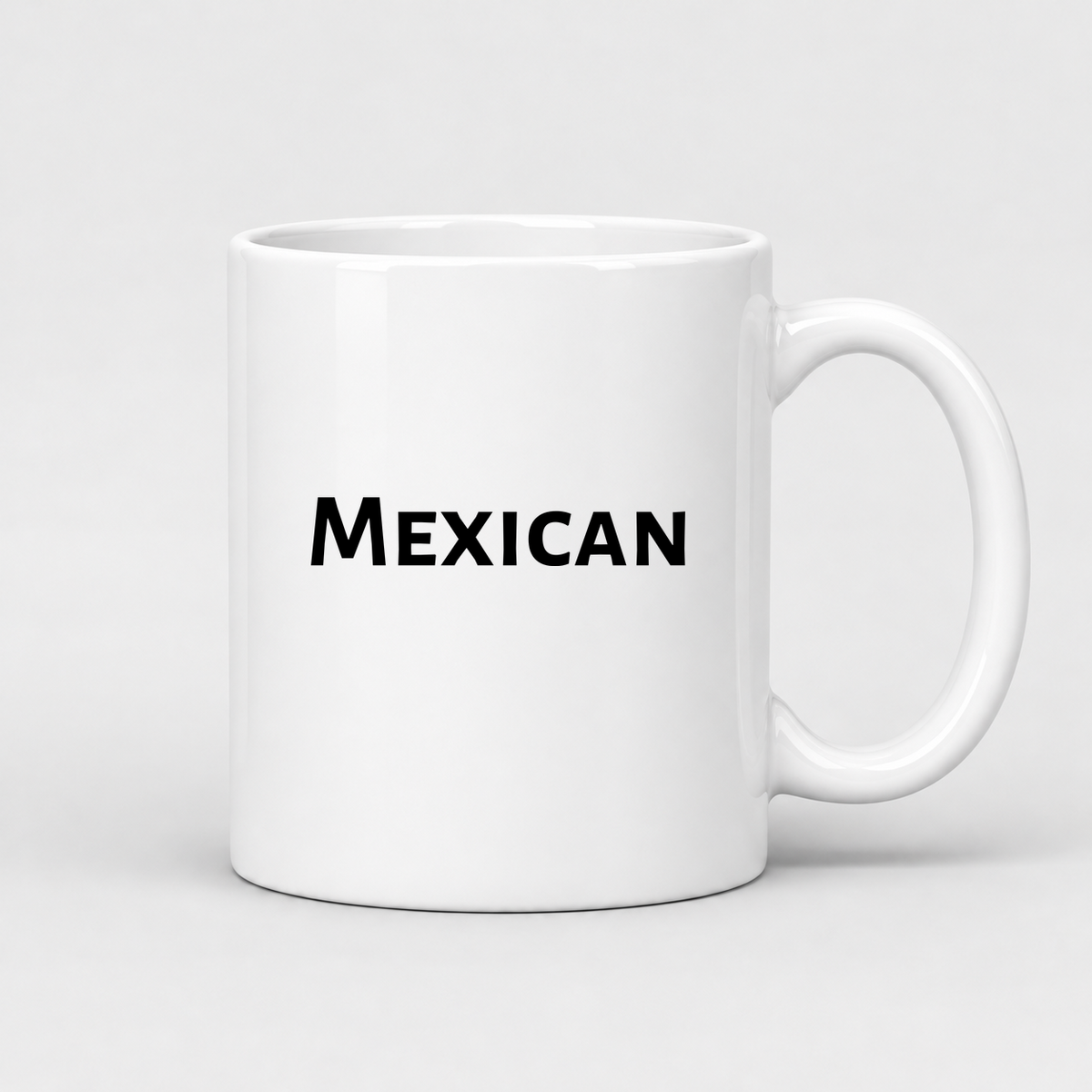 Mexican Mug in white