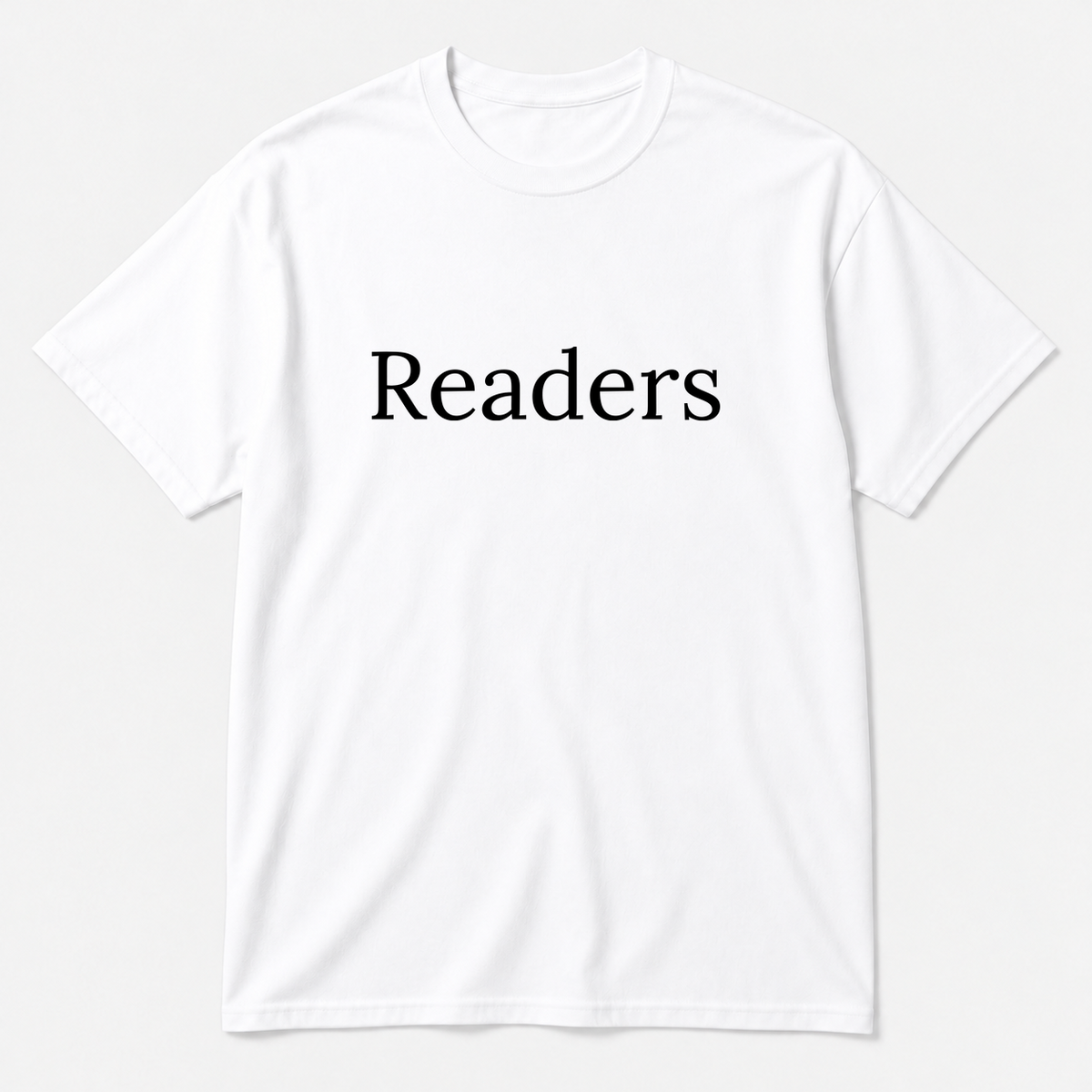 Readers T-Shirt in white