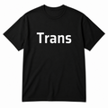 Trans T-Shirt in black