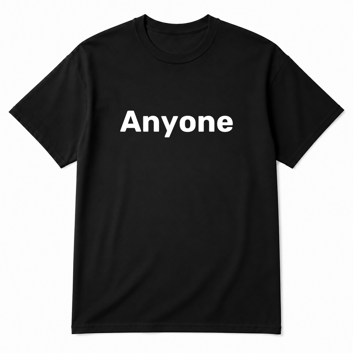 Anyone T-Shirt in black
