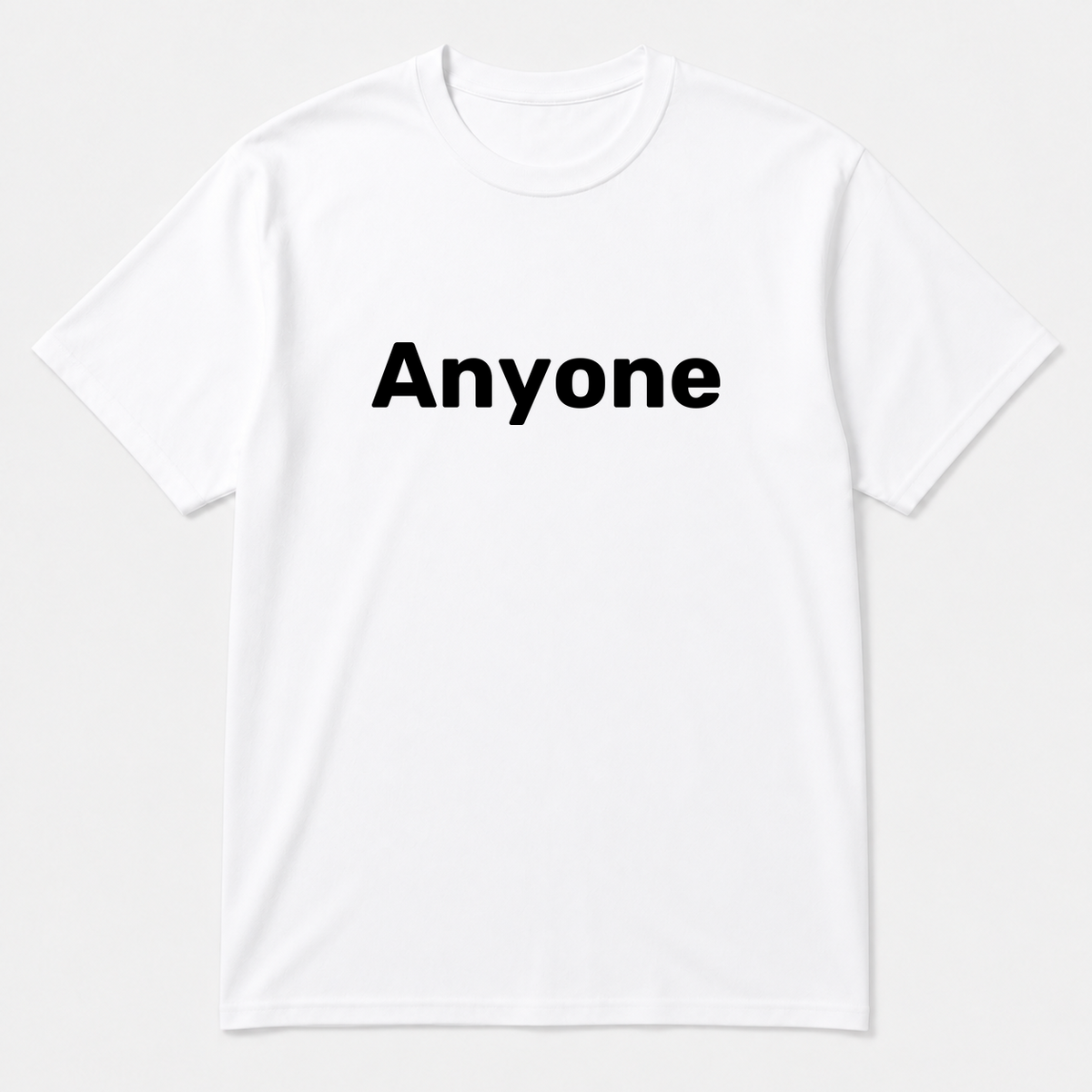 Anyone T-Shirt in white