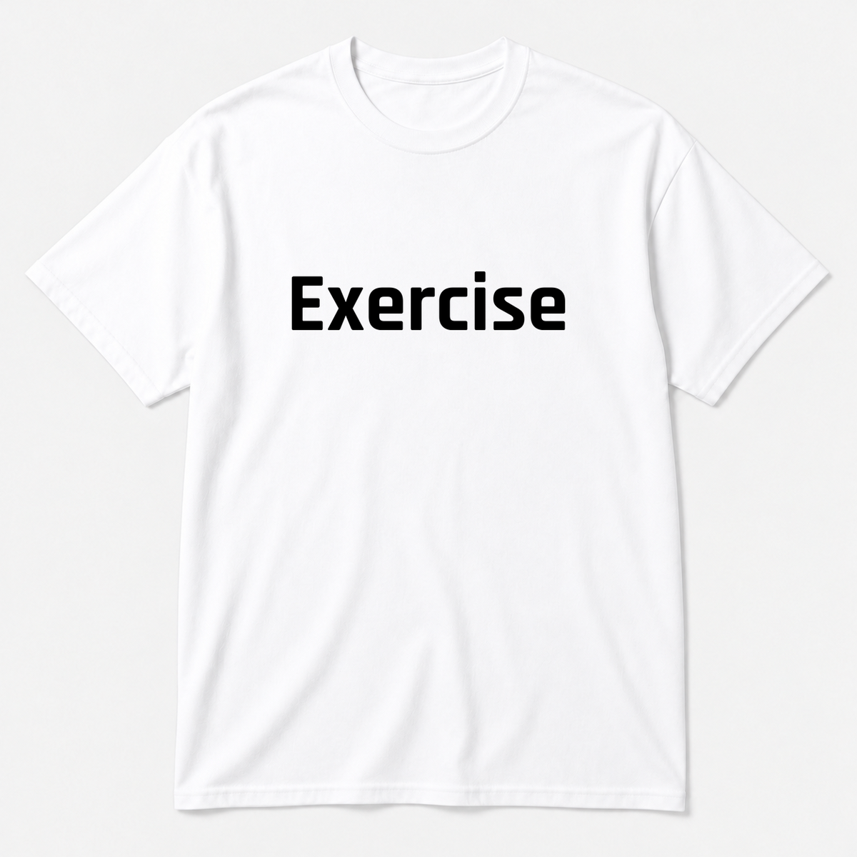 Exercise T-Shirt in white