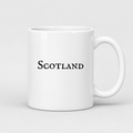Scotland Mug in white
