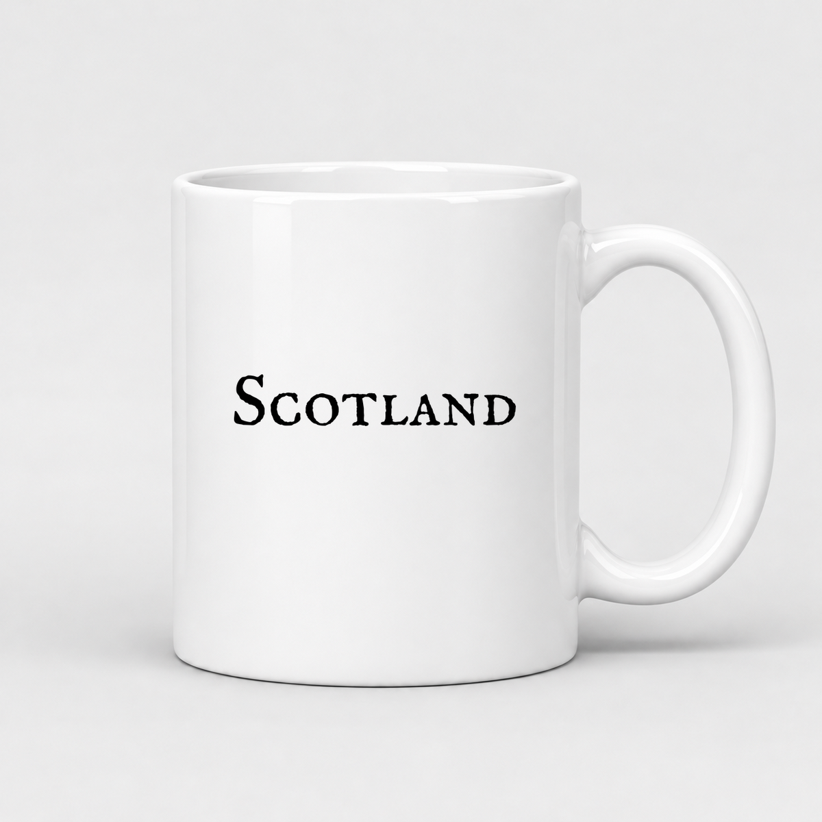 Scotland Mug in white
