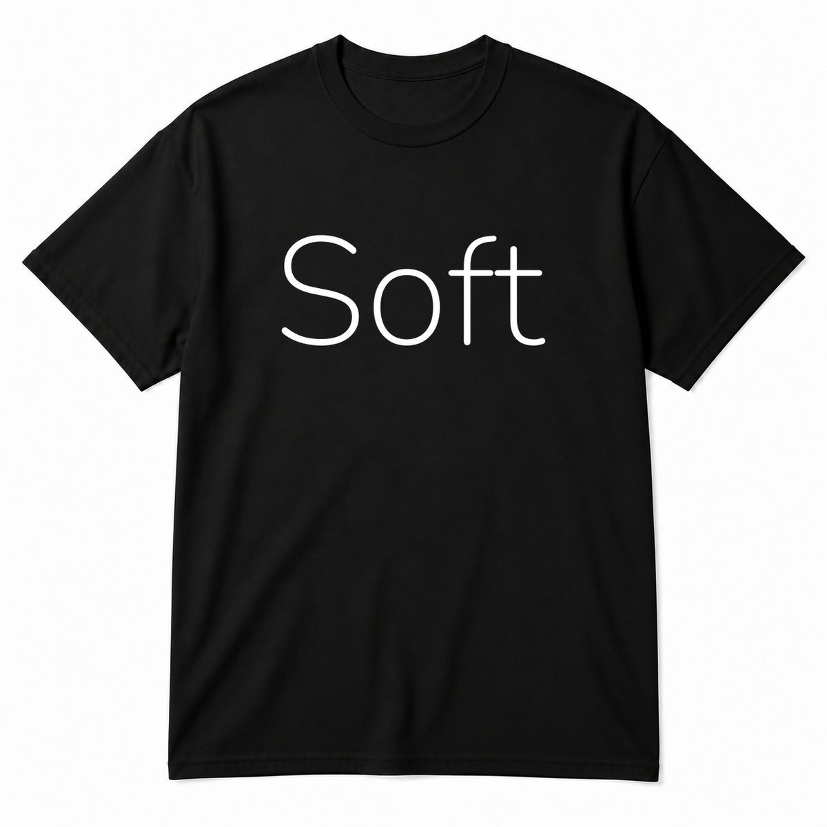 Soft T-Shirt in black