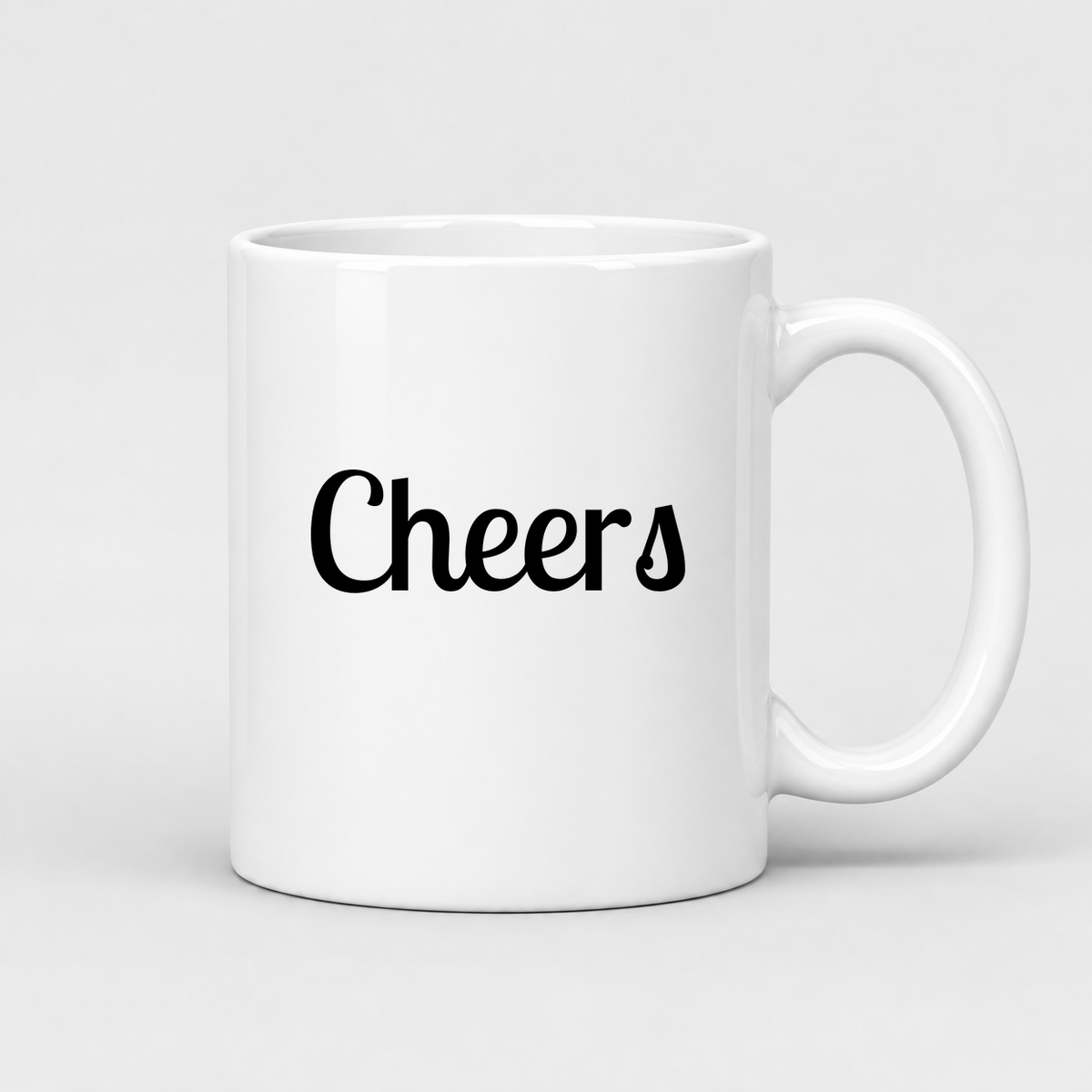 Cheers Mug in white