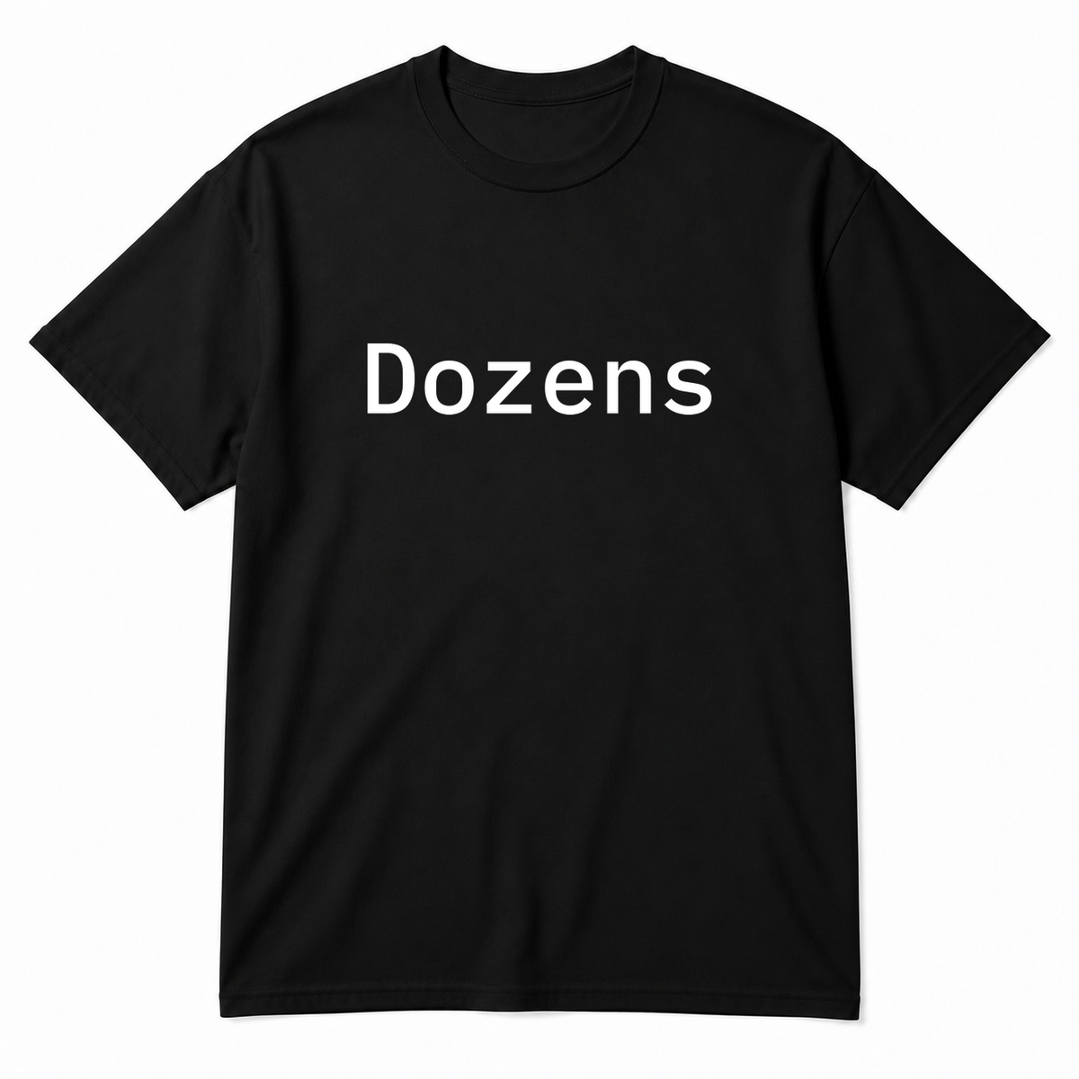 Dozens T-Shirt in black