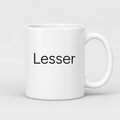 Lesser Mug in white