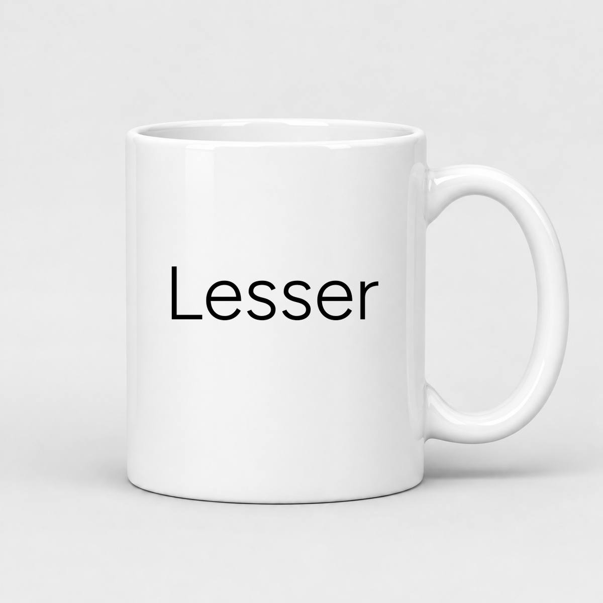 Lesser Mug in white