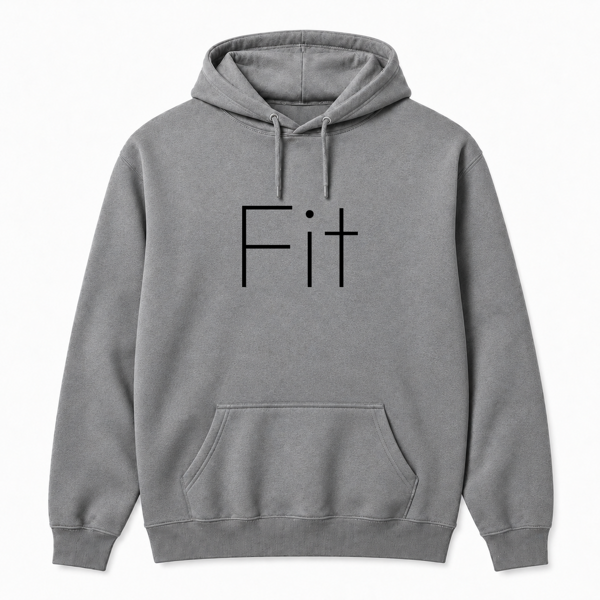 Fit Hoodie in gray