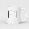 Fit Mug in white
