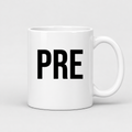 Pre Mug in white