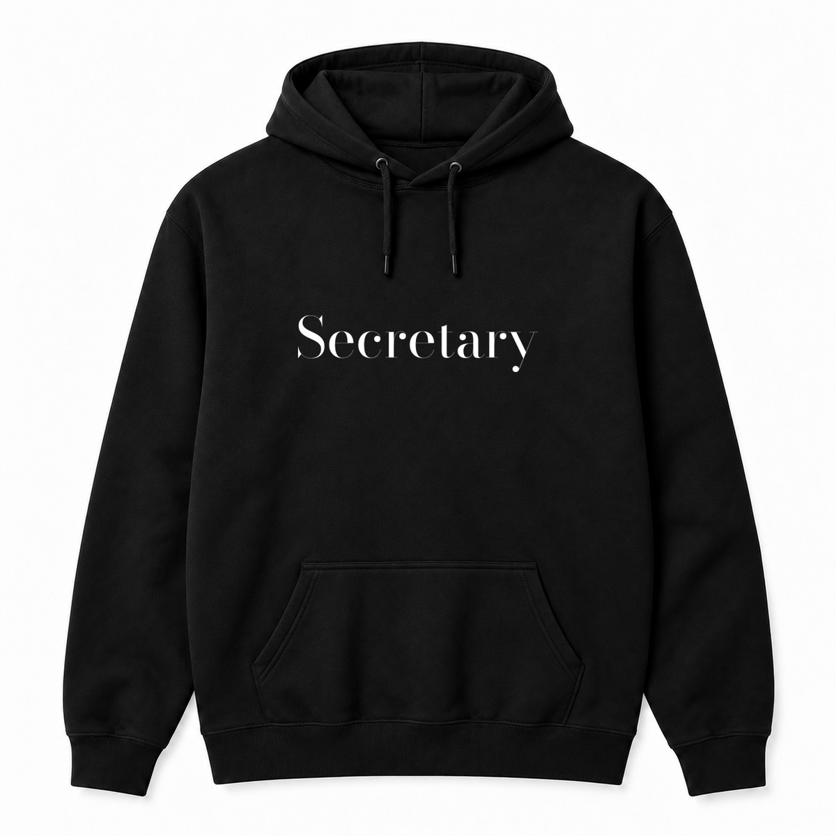 Secretary Hoodie in black