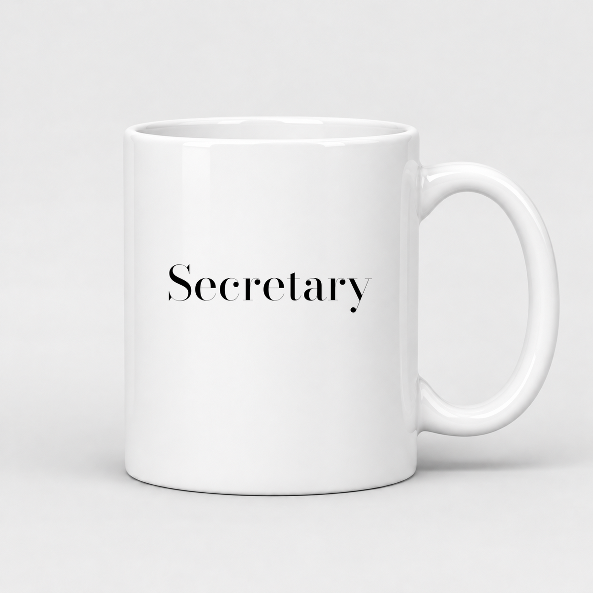 Secretary Mug in white