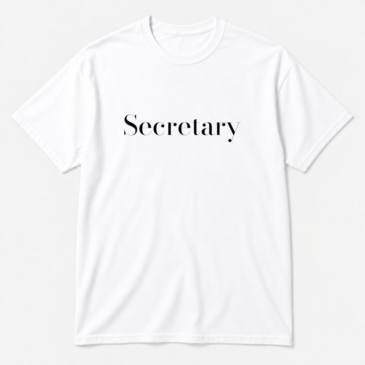Secretary T-Shirt in white