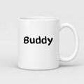 Buddy Mug in white