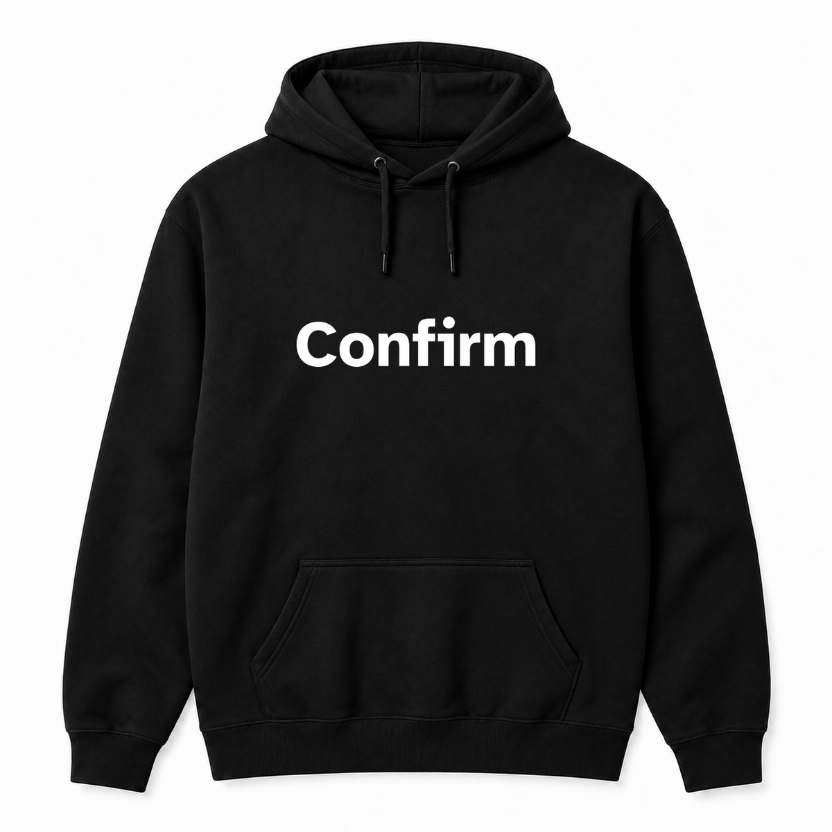 Confirm Hoodie in black