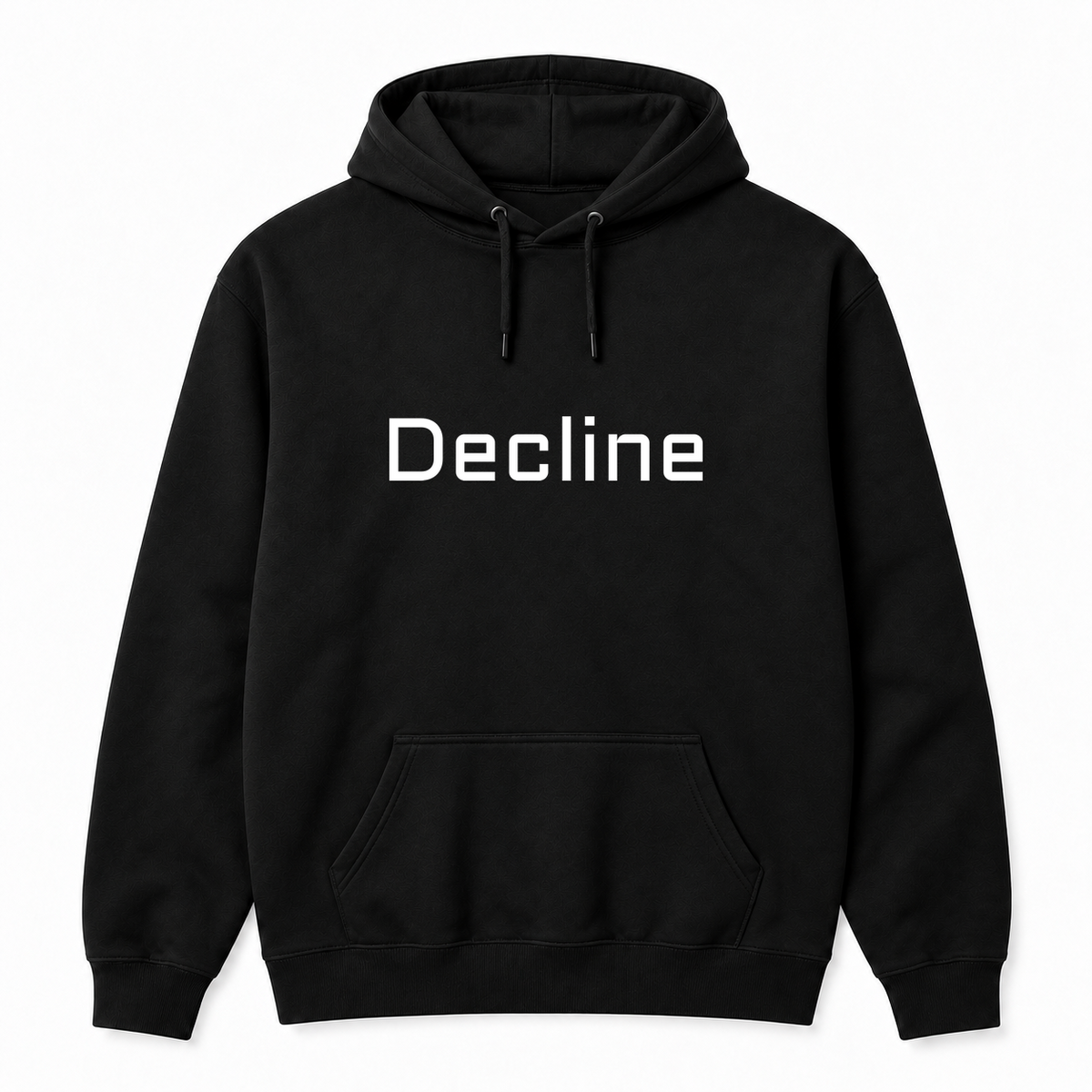 Decline Hoodie in black