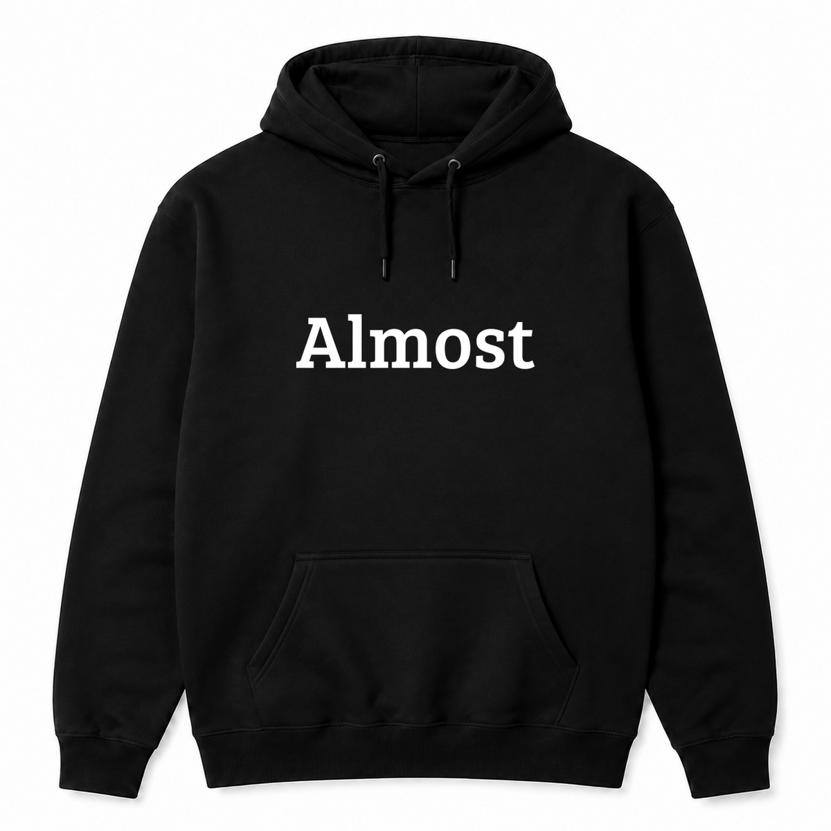 Almost Hoodie in black