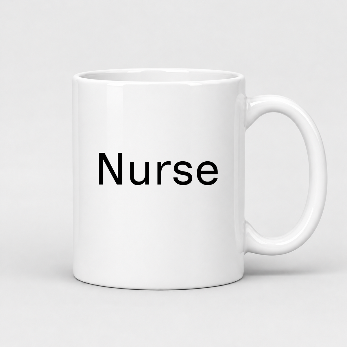 Nurse Mug in white