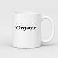Organic Mug in white