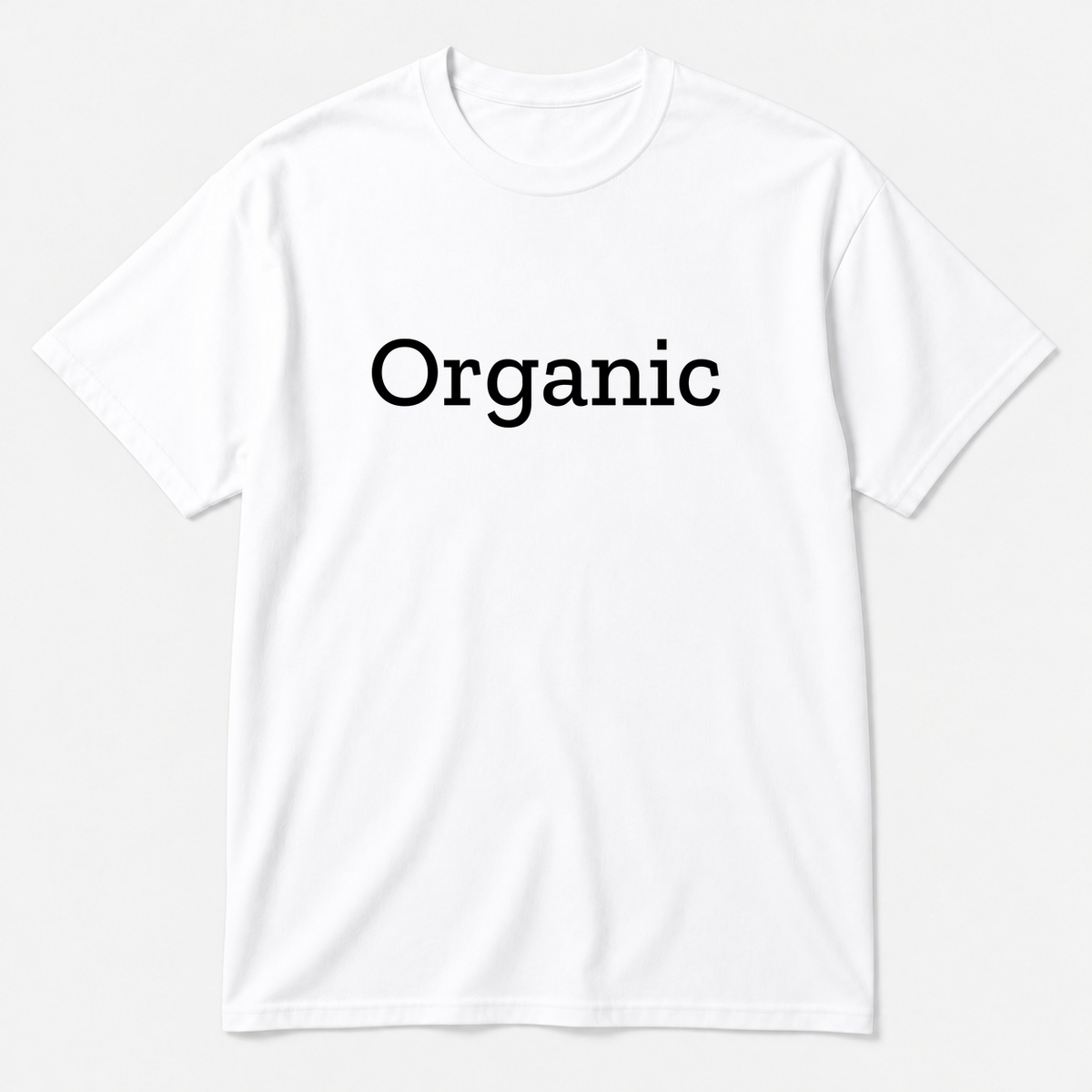 Organic T-Shirt in white