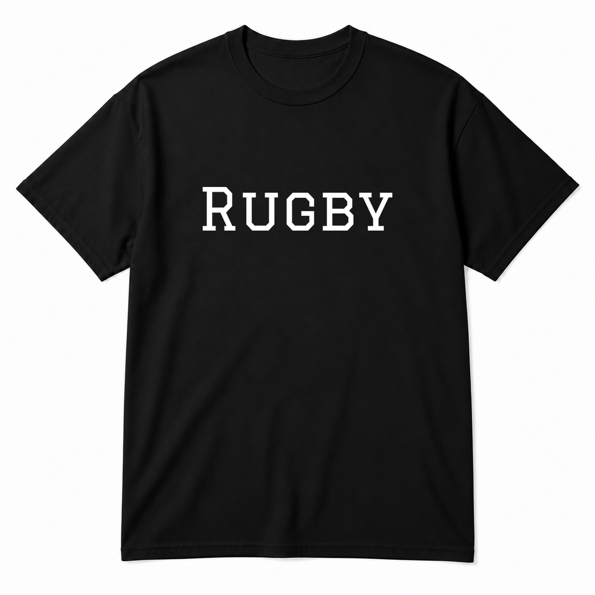 Rugby T-Shirt in black