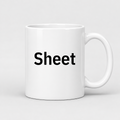 Sheet Mug in white