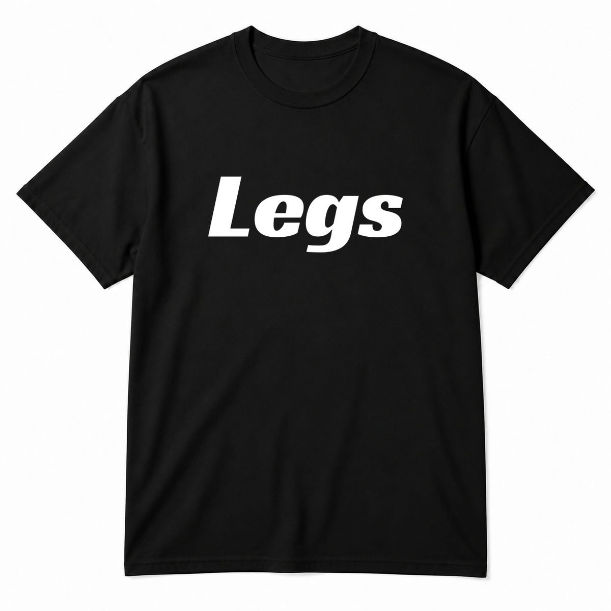 Legs T-Shirt in black
