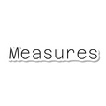 Measures die-cut sticker