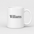 Williams Mug in white