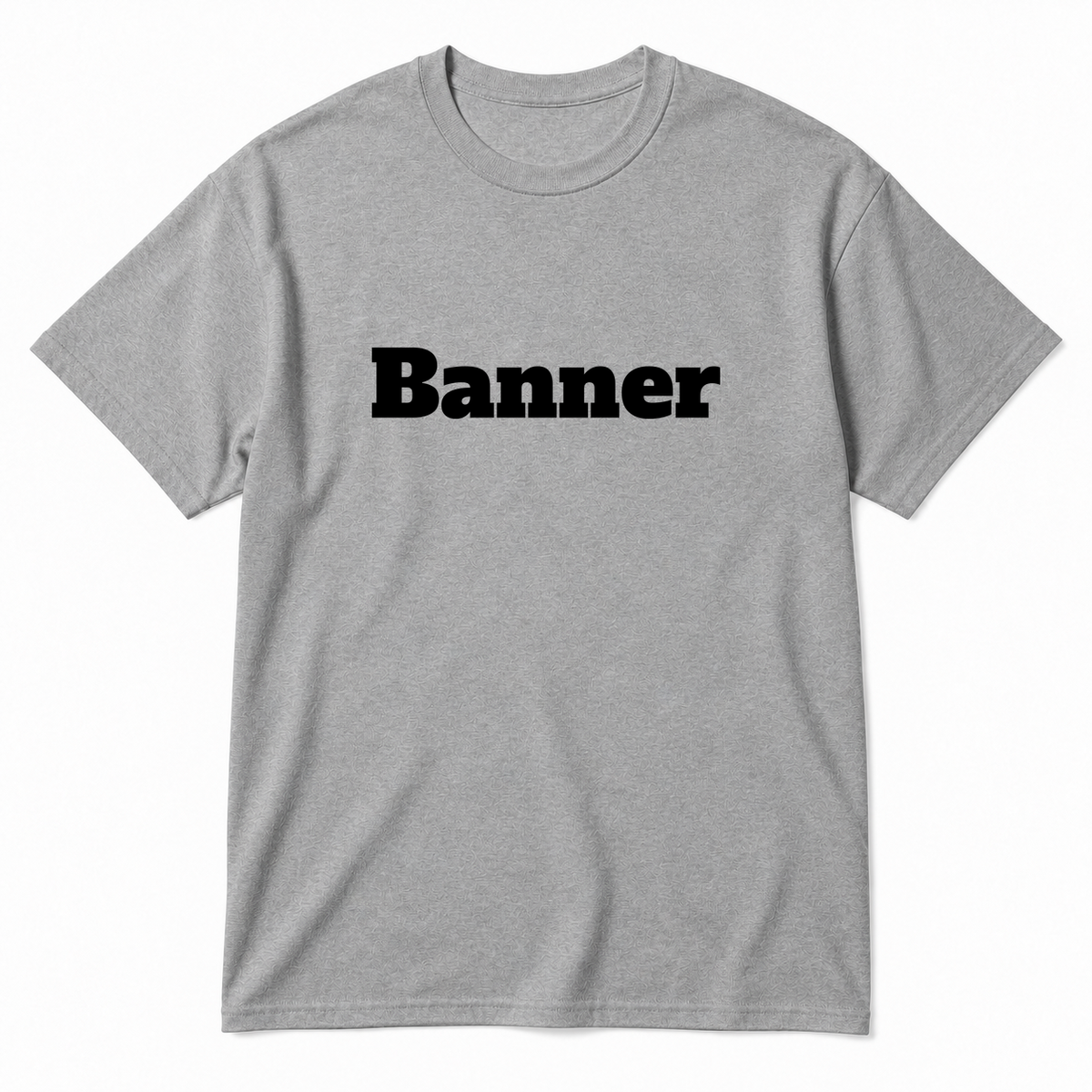 Banner T-Shirt in gray