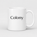 Colony Mug in white